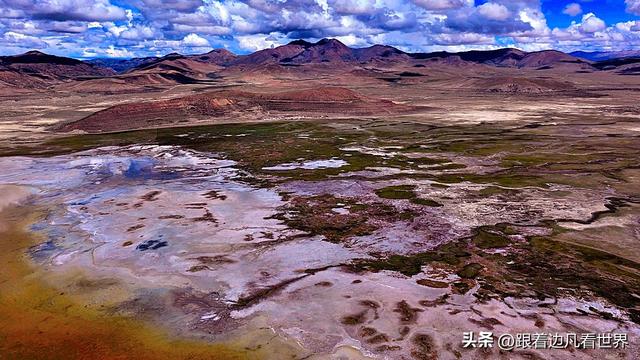《219西藏南线》雪山与措湖的美景，一措再措看个够