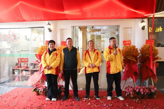 翰墨丹青映福山!12月28日,东莞观音山观山雅斋书画店剪彩揭幕!