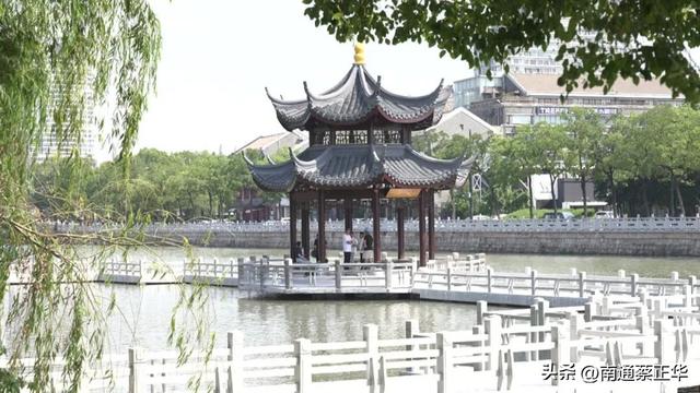 濠河“九曲桥”焕新，收工在即！