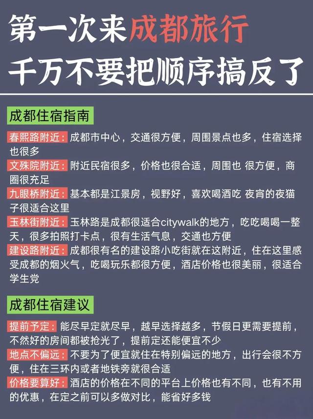 成都不费腿版攻略