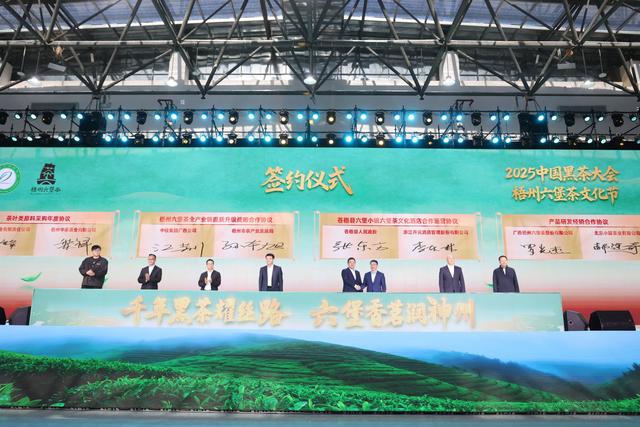 2025中国黑茶大会—2025梧州六堡茶文化节在广西梧州举办
