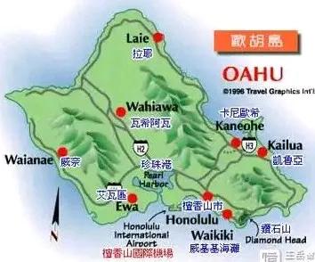 夏威夷州的怀基基海滩