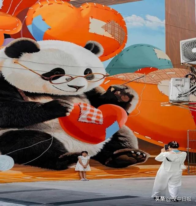 汉中宁强墙绘惊艳出圈!新晋网红城市地标→