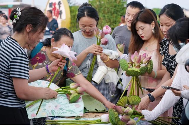 火爆全网的“荷花市集”，太仓也有了！