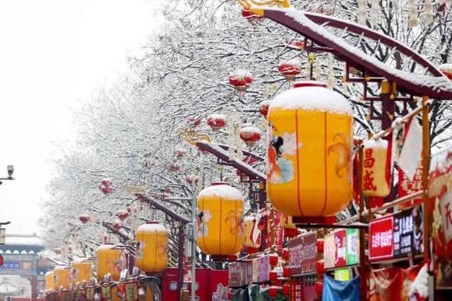 西青雪景限定！古镇换上新装扮～