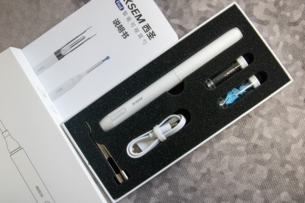 耳朵里的秘密看得见,西圣智能可视耳勺