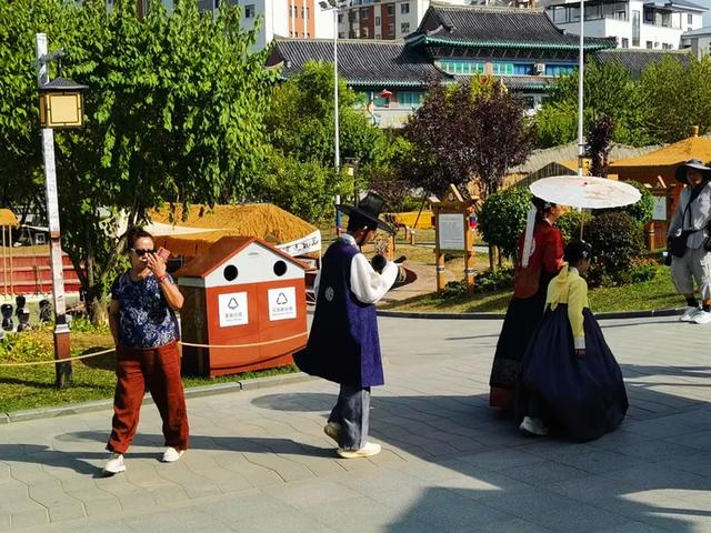 延吉市的中国朝鲜族民俗园