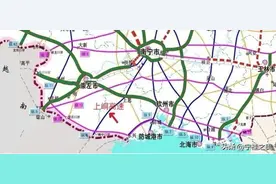 广西这条高速全长606公里，上通湖南下达越南，建设进度如何呢？图片