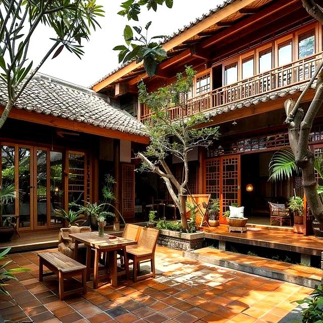 院子接地气，生活才有烟火气