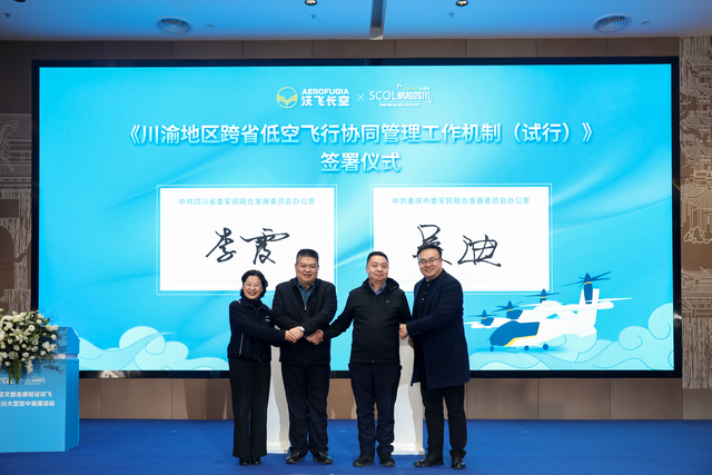 安岳至大足低空航线试飞 川渝携手“飞越”石窟走廊