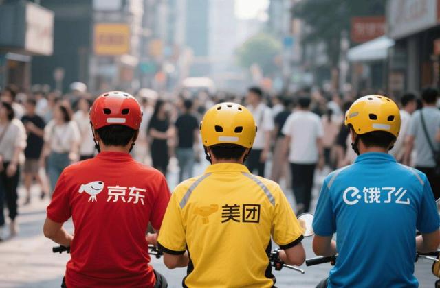 外卖大战成绩单：三家打成平手，下半场才是生死战！