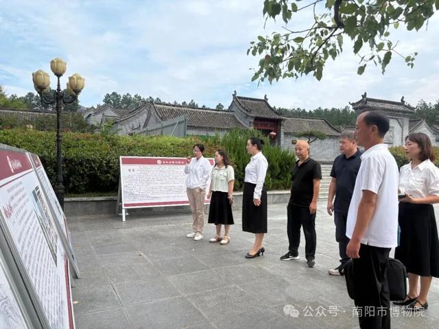 南阳市博物院文化文物人才培训会走进桐柏