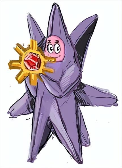 宝可梦ZA最出圈的宝石海星，用大长腿沙雕图让玩家哭笑不得