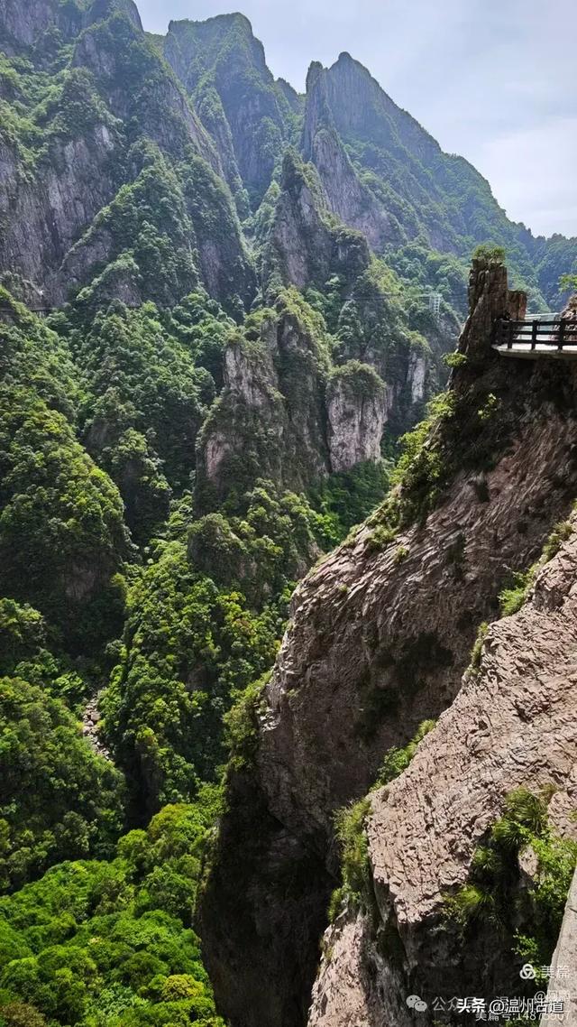 雁荡山百岗尖显胜门穿越,这条风光绝美的经典徒步线路你可去过