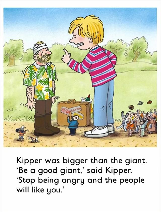 Kipper和巨人-英语绘本阅读和翻译详解