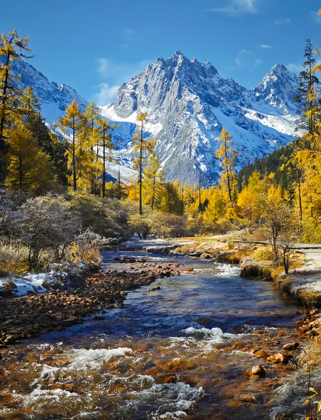 秋假第二天——邂逅毕棚沟的晚秋