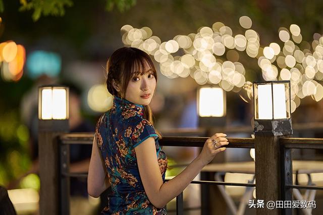 夜摄旗袍人像实战！ Sigma 135mm F1.4 DG Art 评测 | 中远摄亮瞳散景镜王