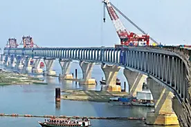 2022年，孟加拉帕德玛大桥通车，中国工程师耗时8年，创造奇迹！图片