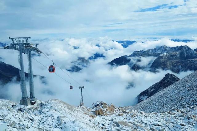 全国各地开始下雪了！达古冰川给你不一样的雪季体验，每一个都让你忍不住出发