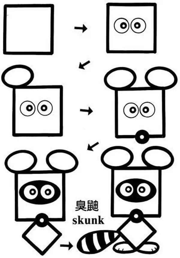 轻松就能学会！超容易的简笔画教程