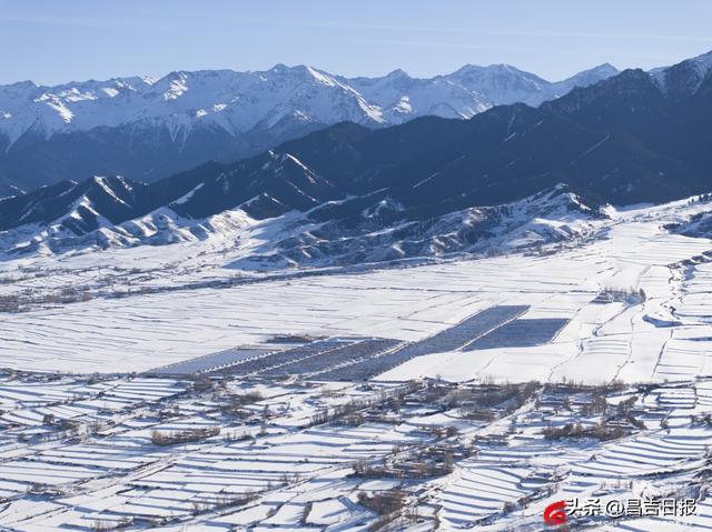 吉木萨尔渭户沟：雪落山林披银装 冬日画卷藏诗意
