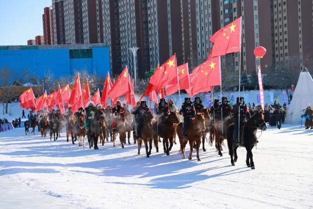 “歌游内蒙古 欢乐冰雪季”第二十一届内蒙古自治区冰雪那达慕在呼伦贝尔市盛大启幕
