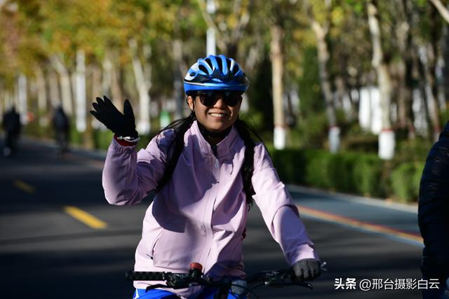 信都区总工会：七里河绿道上的骑行狂欢