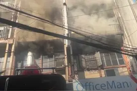 菲律宾马尼拉发生火灾 11人死亡图片