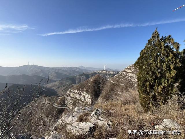 游赏过九鼎山后，我又跑到一户院里“强买”了大爷种在路边的白菜