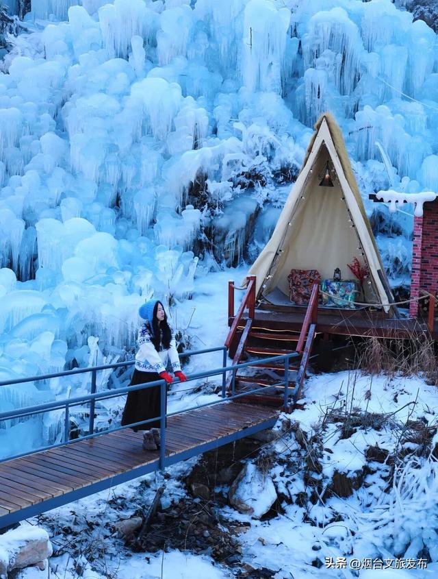 【乐游烟台】真不在北极！烟台“冰雪世界”最新实拍→