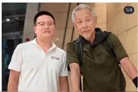 68岁陈道明被偶遇，穿500元真丝衫，头发胡子已全白，膝盖有伤痕图片