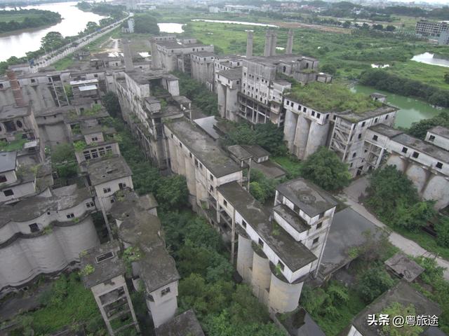 东莞：东江水泥厂，早已荒弃多年，成为一片废墟