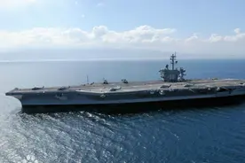 美军航母再次进入南海，菲律宾议员抗议了……图片