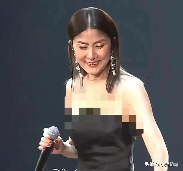 50几岁的陈慧琳，离开了美颜和滤镜同样也没扛住，终究是岁月无情