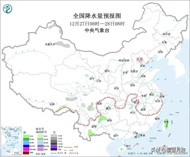 冷空气<em></em>"控场<em></em>"！25-28日雨雪大风锁定多地，台湾海峡阵风达11级