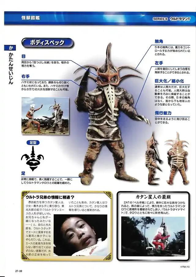 猫吃鱼,狗吃肉,奥特曼打小怪兽——盘点《泰罗奥特曼》的怪兽们