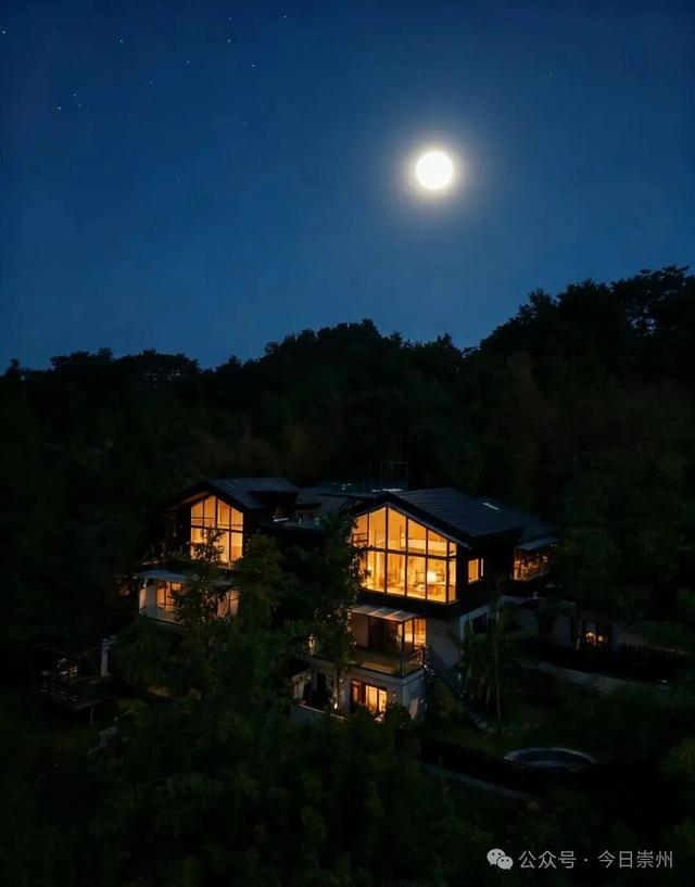 月是蜀州明 | 崇州的“赏月民宿”，来啦！