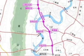 渝武高速拓宽改造项目（金开立交至蔡家立交段）图片