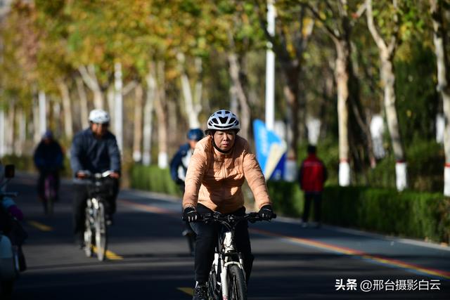 信都区总工会：七里河绿道上的骑行狂欢