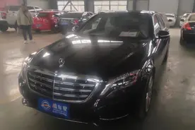 42万买辆开了9年的奔驰S级，交全款才能看底盘！能相信大平台吗？图片