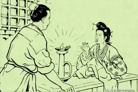 民间故事 富商分家产 财宝全给哥哥 弟弟只得一块玉佩 朋友：用心良苦图片