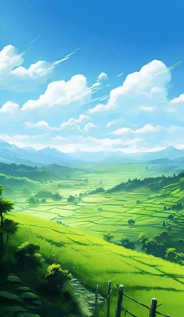 分享图片—蓝天白云，青山绿水