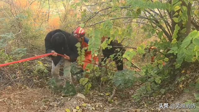 三名“驴友”登山被困 消防紧急救援