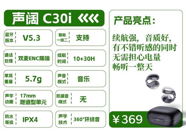 耳夹式耳机推荐哪个品牌？十大公认最好的夹耳式耳机推荐