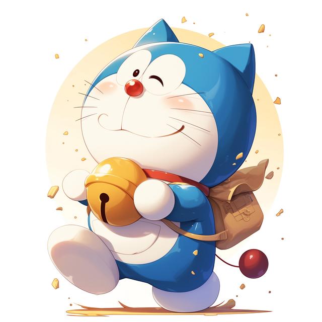 快来！多啦A梦，一只拯救人类烦恼的机器猫！治愈头像