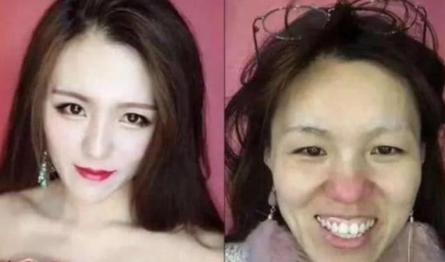 网红真实颜值有多吓人？有人萝莉变大妈，有人关掉美颜吓跑榜一哥