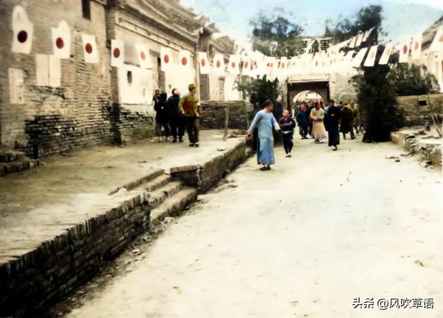 1939年，河南新乡原阳县原武镇：古老的玲珑塔，装神弄鬼的鬼子兵