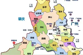 佛山32镇街地图，藏着这些门道！图片