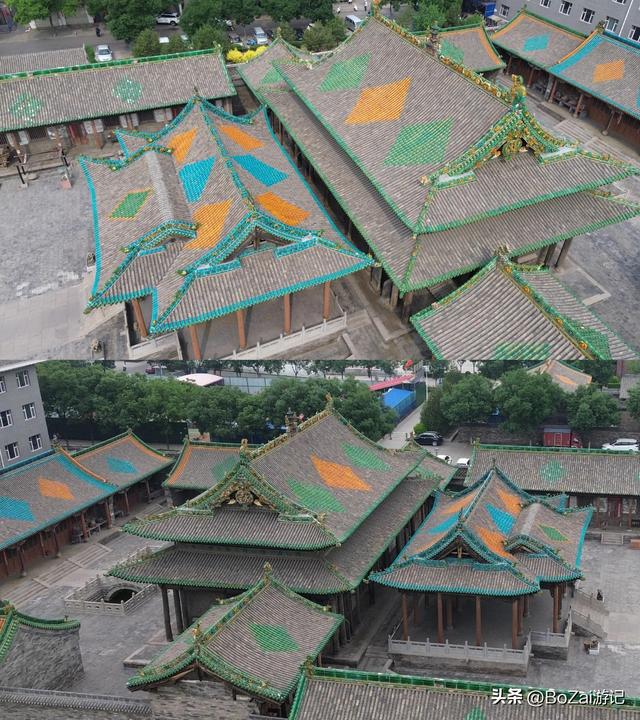 介休藏国保古建，城隍庙免费逛，明代琉璃绝了