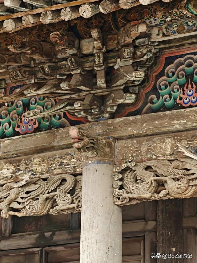 晋中介休冷门神寺，关帝庙，清代木雕惊艳时光